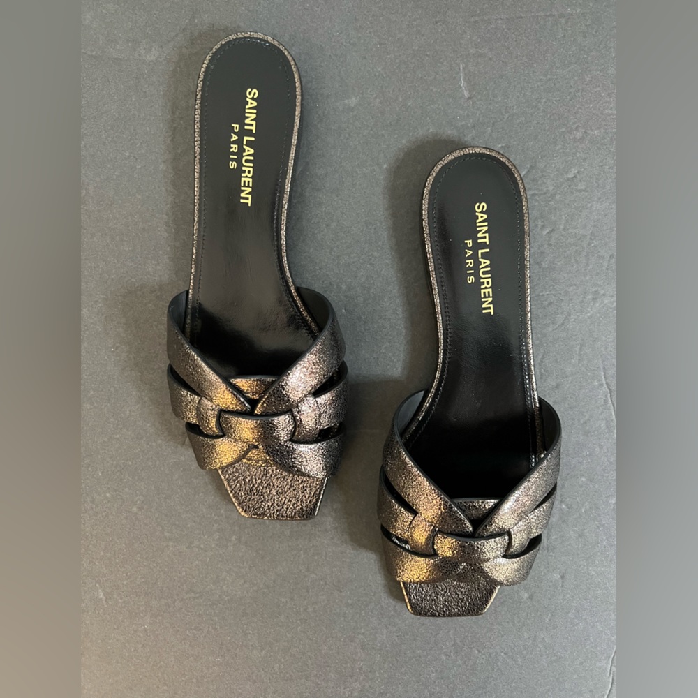 Saint Laurent Tribute Sandals